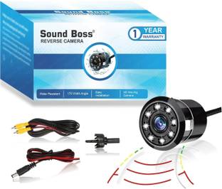 Sound Boss 2nd Gen HD Rear View Night Vision with Dynamic Track 170° View Angle Reverse Reverse Assist Camera System