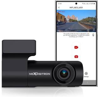 NEXDIGITRON NEO Dash Camera, Full HD 1080P, Detachable & 360° Rotatable, Upto 128GB Support Reverse Assist Camera System