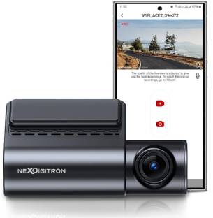 NEXDIGITRON ACE2 DashCam, Real 2K 1440P, Voice Control, Super-Capacitor,F1.8 6G Lens In-car Camera System