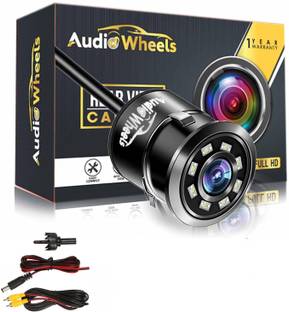 Audio Wheels Rear View Night Vision Reversing LED Waterproof Car Bumper Camera Reverse Assist Camera System