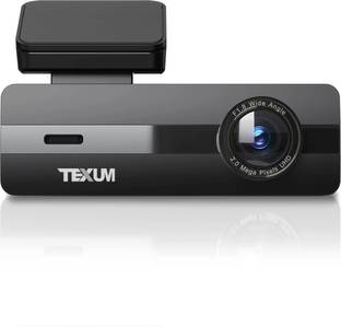 TEXUM Dashcam Built-in GPS Logger with 128 GB Dashboard Reverse Assist Camera System