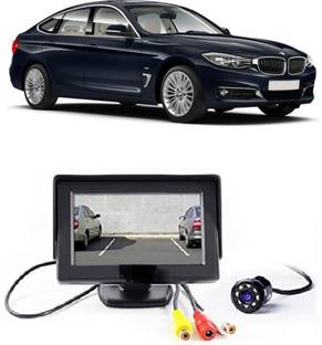 Enfield Works Parking Assistance Monitor With 8 Led Night Vision Car Reverse Camera Combo-S365 Reverse Assist Camera System