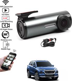 MATIES mini Car DVR wifi Connected/Loop Recording/App Control Dash Camera Recorder 104 Reverse Assist Camera System