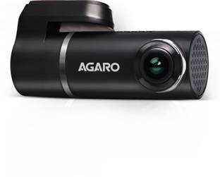 AGARO Alpha Car Dash Camera, Dashboard Recorder, 3MP, 140 Degree Wide Angle, Reverse Assist Camera System
