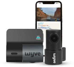 Wyve S400 4K Dual Channel Car Dash Camera,WiFi,GPS,Parking Mode,App Support Reverse Assist Camera System