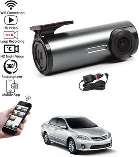 MATIES mini Car DVR wifi Connected/Loop Recording/App Control Dash Camera Recorder 8 Dashboard Camera System