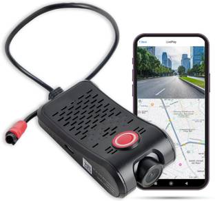 fetaca Dashcam DC4 GPS Tracker with Multiple Type Alarms for Cars & Trucks Reverse Assist Camera System