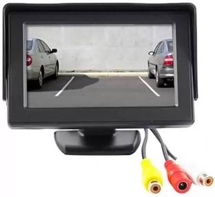 MotoPanda 4.3"TFT LCD Digital Monitor, Rear View Reverse Display for Car Any Model Dashboard Camera System