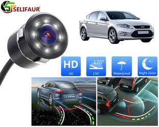 Selifaur 170 Wide Angle HD CMOS Auto Parking Assistance,Full Metal Body 8 LED Ngt Vision Reverse Assist Camera System