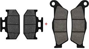 LAKSHAY Combo Brake Disc Pad Set Compatible For Yamaha FZ/FZ 250 & R15 v3 Vehicle Disc Pad