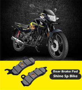 AUTOMOLD Rear/Front Imported Brake Pad/Disc Pad Compatible for ShineSp Bike Vehicle Disc Pad