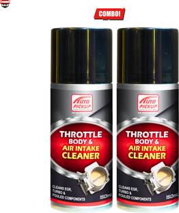 AUTO PICKUP Premium Quality 1+1 Combo Pack Of 2 Throttle Body & Air Intake Cleaner Spray Engine Cleaner