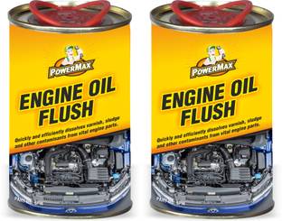 POWERMAX Engine Oil Flush Pack of 2 Engine Cleaner