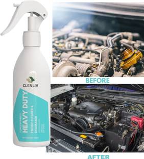 Clenliv Engine Cleaner for Car & Bike (Non-Acid Formula Safe for All Engine Components) Engine Cleaner