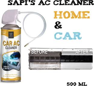 SAPI'S Ac Cleaner Car AC Vent & Duct/Dust Cleaner Foam Spray With Long Nozzle Pipe Vehicle Interior Cleaner