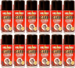 KANGAROO Choke Carburettor Throttle Body Cleaner Spray 150 ML Each (Pack of 12) Engine Cleaner