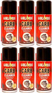 KANGAROO Choke Carburettor Throttle Body Cleaner Spray 150 ML Each (Pack of 6) Engine Cleaner