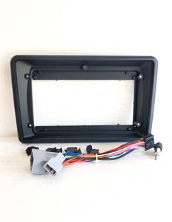 AADIOTER 9 inch Car StereoFrame with wiring Suitable for Honda Amaze old model Media Player Frame
