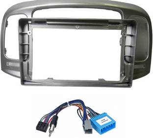 Modorwy Hyundai Verna 2006-2011 Stereo Frame For 9" Android Car Stereo, Easy Plug & Play, Media Player Frame