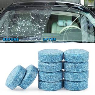 YTM 14 PcsCar Windscreen Window Cleaner Effervescent Tablets Wash Tab Glass |Window Cleaning Tools |Pack of 14 Tablet Concentrate Vehicle Glass Cleaner