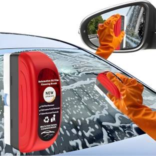mahakal Oil film cleaning brush-1 Foam Vehicle Glass Cleaner