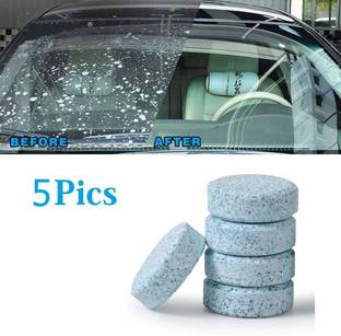 ACUTAS Auto Car Windshield Glass Washer Window Cleaner Safe Compact Effervescent Tablets Detergent Fine Concentrated Solid Tablet Concentrate Vehicle Glass Cleaner