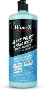 Wavex Glass Polish Cum Hardwater Spot Remover Liquid Vehicle Glass Cleaner