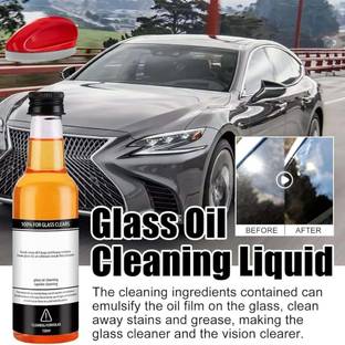 vexana Car Windshield Cleaner | Car Windshield Cleaner Oil Water Spot Remover Liquid Vehicle Glass Cleaner