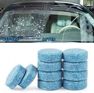 Vedabell Car Wiper Detergent Effervescent Tablets Washer Auto Windshield Cleaner Glass Wash Cleaning 10 Tablets Tablet Concentrate Vehicle Glass Cleaner (10 g) Tablet Concentrate Vehicle Glass Cleaner (10 g Tablet Concentrate Vehicle Glass Cleaner