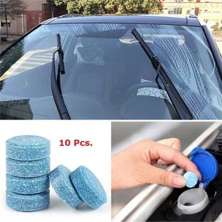 DHARM EXPORTS Glass Cleaner Tablets - (10 Pcs.), Multipurpose Cleaner, Windshield Cleaner Tablet Concentrate Vehicle Glass Cleaner