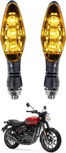 RKPSP Front, Rear LED Indicator Light for Royal Enfield Universal For Bike