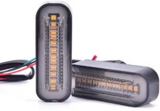 Golden Fox Front, Rear LED Indicator Light for Universal For Bike Universal For Bike