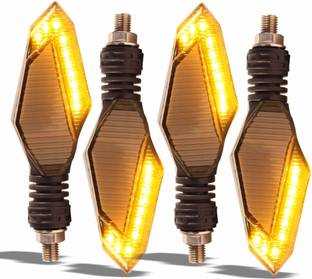 Miwings Rear, Side LED Indicator Light for Universal For Bike Universal For Bike