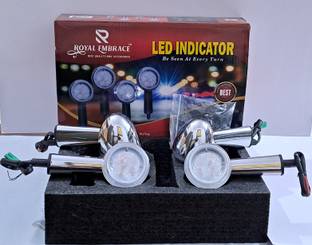 BSI Front, Rear, Side LED Indicator Light for Royal Enfield C-Class, CLASSIC REBORN 350, Classic ( BS4 + BS6 ), Meteor 350, Interceptor 650