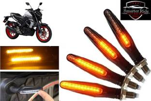 SMARTER RIDE Front, Rear, Side LED Indicator Light for Universal For Bike Universal For Bike