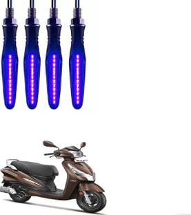E-Shoppe Front, Rear, Side LED Indicator Light for Hero Universal For Bike
