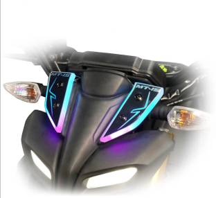 acube mart Front, Side, Rear LED Indicator Light for Universal For Bike Universal For Bike