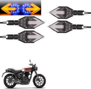 Vagary Front, Rear LED Indicator Light for Royal Enfield Universal For Bike