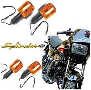 Splendor Front, Rear, Side Flasher Indicator Light for Hero Splendor Plus, Splendor Pro, Splendor pro classic, Splendor