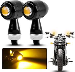 AutoPowerz Front, Rear LED Indicator Light for Universal For Bike Universal For Bike