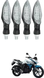 LOVMOTO Motorcycle Turn Signals Front Rear LED Turn Signal Light 3 Led for F-Z 16 Indicator Light Motorbike LED for Yamaha (12 V, 12 W)