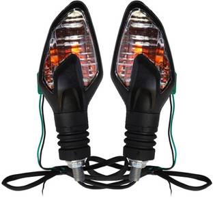Vtrust Front, Rear Halogen Indicator Light for Bajaj Platina 100ES