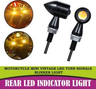 Huims Front, Rear, Side LED Indicator Light for Universal For Bike Universal For Bike