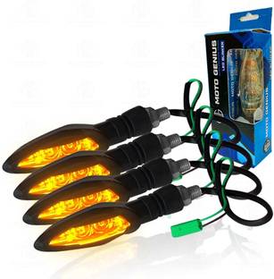 Moto Genius Side LED Indicator Light for Universal For Bike Universal For Bike