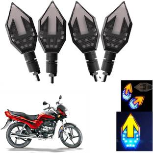 Vagary Front, Rear LED Indicator Light for Hero Passion Plus