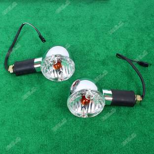 MEYOU Front, Rear, Side LED Indicator Light for Royal Enfield CLASSIC REBORN 350, Classic ( BS4 + BS6 ), Meteor 350
