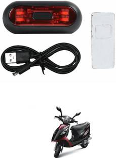 LOVMOTO Universal Bike Taillight USB Rechargeable Motorcycle Helmet Taillamp AR154 Interior Light Motorbike LED (12 V, 12 W)