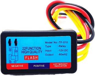 AutoPowerz Front, Side, Rear Flasher Indicator Light for Universal For Bike Universal For Bike