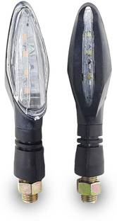 AutoPowerz Front, Rear LED Indicator Light for Universal For Bike Universal For Bike