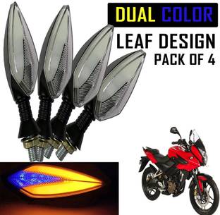 Shopland Front, Rear LED Indicator Light for Bajaj Pulsar 200 AS